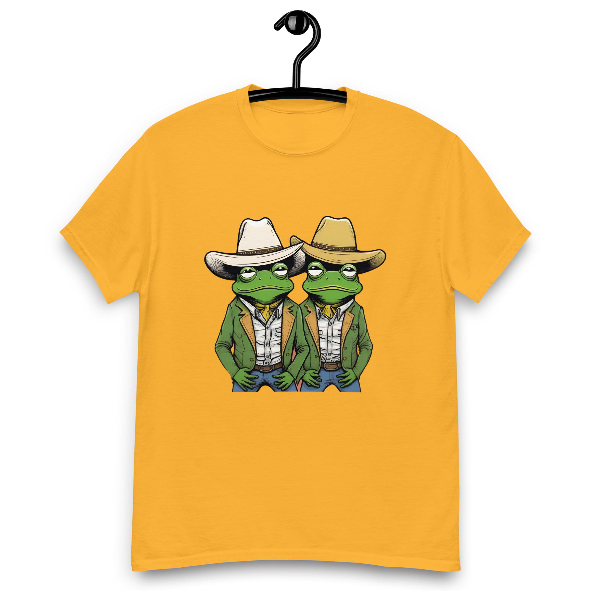 Howdy Duo Half Sleeve Round Neck T-Shirt for Men