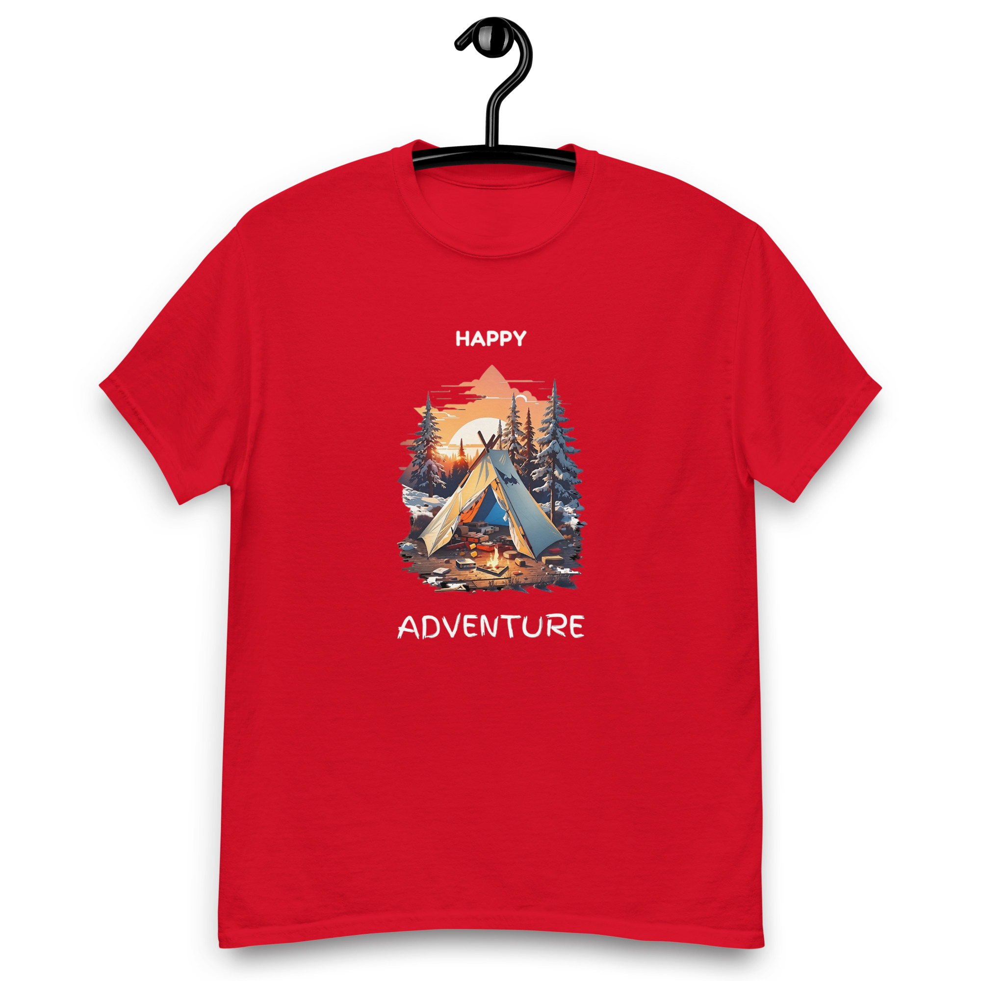 Adventure Half Sleeve Round Neck T-Shirt for Men